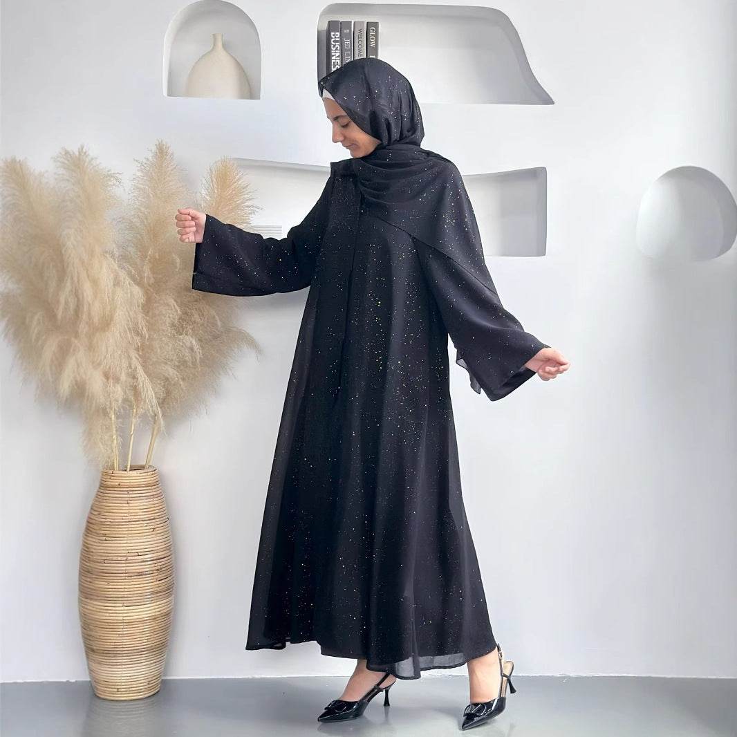 Robe Lining Headscarf Three-Piece Set - Price Value Store