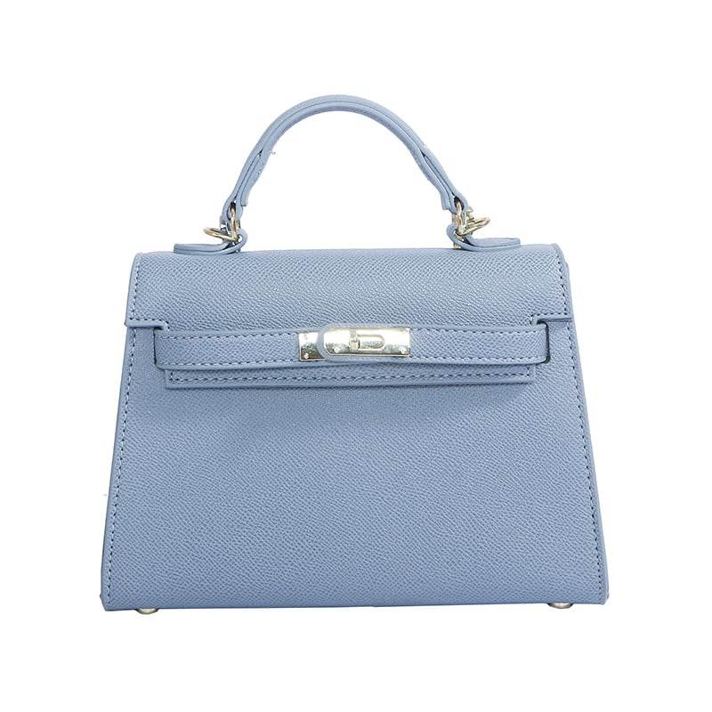 Texture Lock Portable Small Square Bag Women's 2022 New All-match Classic Shoulder Bag PU Fashion Kelly Bag - Price Value Store
