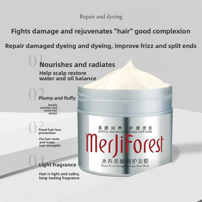 Professional Water Nourishing Hair Mask for Repair and Softening