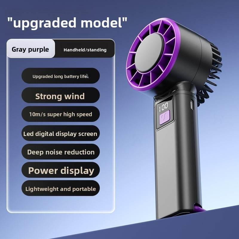 Handheld semiconductor-cooled portable mini cooling electric fan - Price Value Store