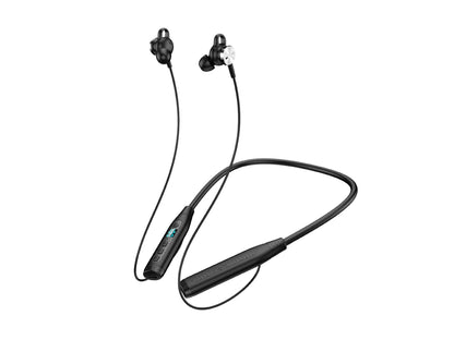 Dual Battery Bluetooth Headset Wireless Hanging Neck Type - Price Value Store