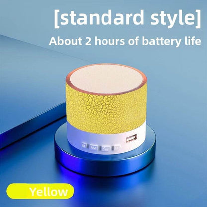 Portable Mini Colorful Bluetooth Speaker with LED Lights - Price Value Store