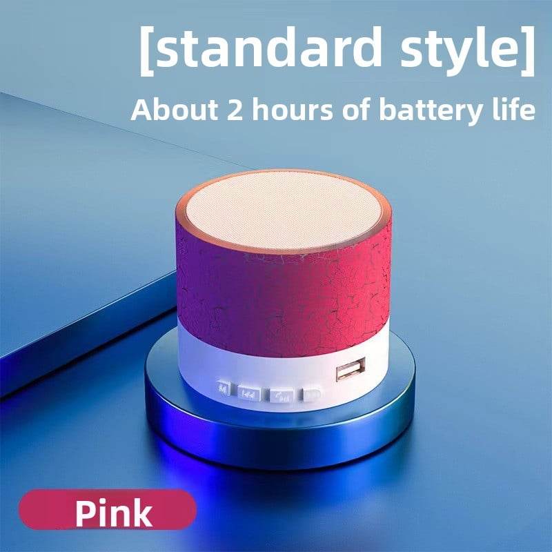Portable Mini Colorful Bluetooth Speaker with LED Lights - Price Value Store