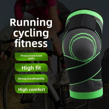 Strap Knee Pads Pressure Sports Fitness Men's Running Mountaineering Basketball Knee Pads Warm Nylon Sports Knee Pads Wholesale - Price Value Store