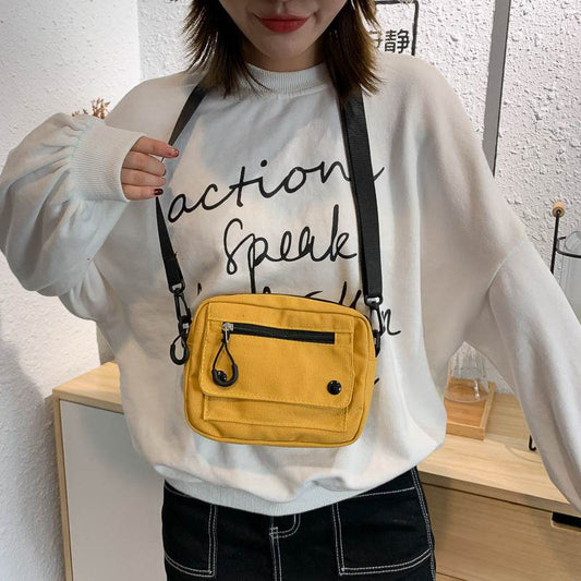 Crossbody canvas bag - Price Value Store