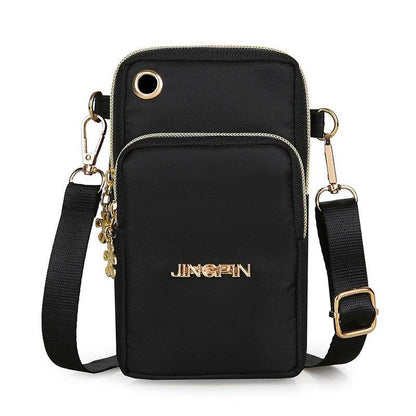Three-Layer Mobile Phone Cross-Body Bag - Price Value Store