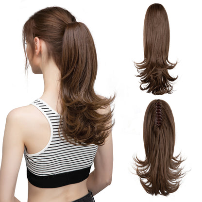 Synthetic Hair Clip-on Ponytail