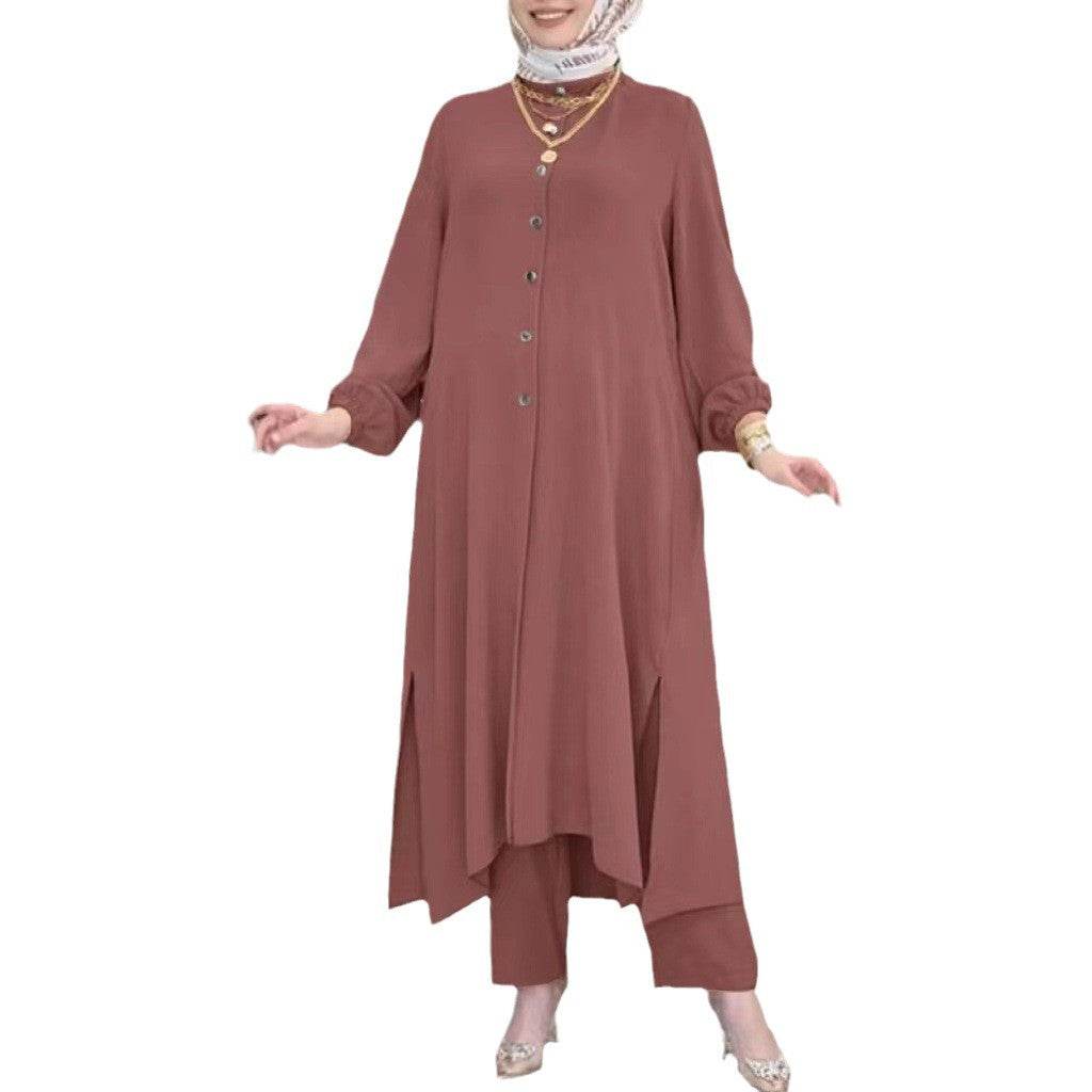 Silk shirt and pants set - Price Value Store