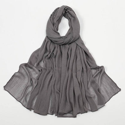 Solid-color simple headscarf - Price Value Store