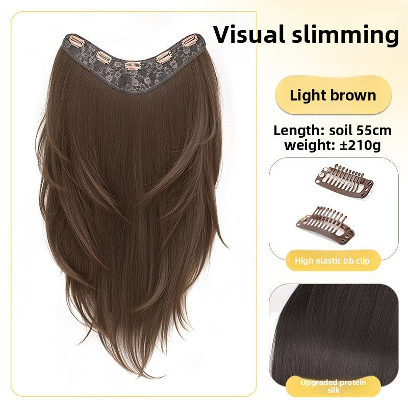 Seamless, invisible, micro-rolled wig pieces