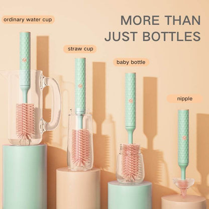 Electric baby bottle brush cleaning brush set - Price Value Store