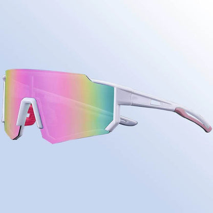 Large Face Sunglasses Cycling Sunglasses Outdoor Sports Eyewear - Price Value Store