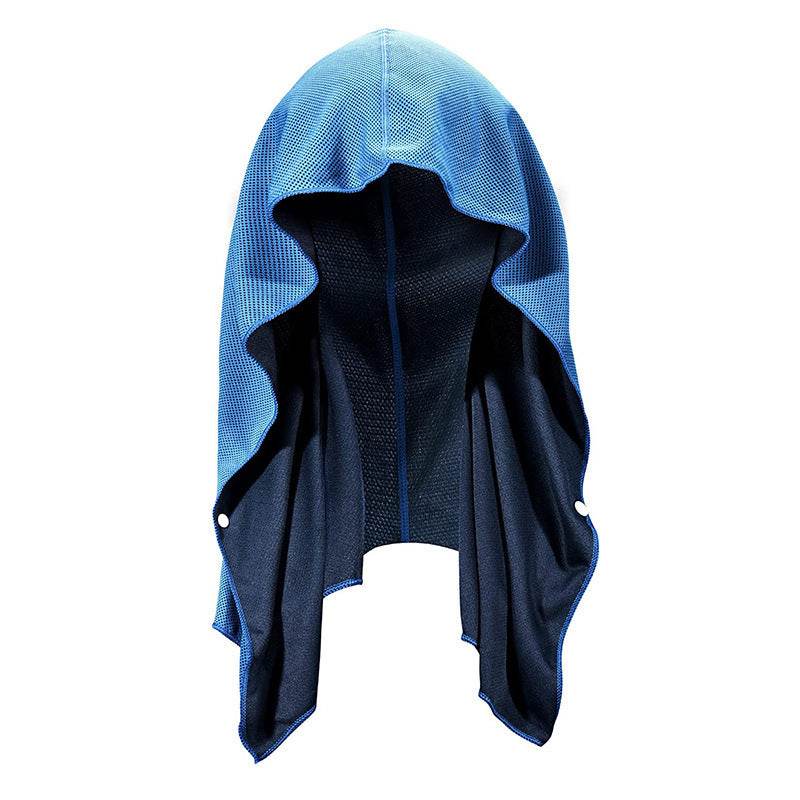 Cooling Sun Protection Sports Headwrap Buckle Quick Dry Outdoor Cooling Scarf Hooded Cover - Price Value Store