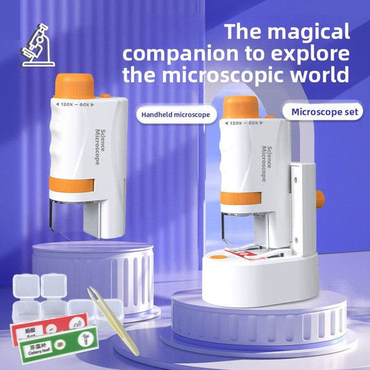 Portable handheld experimental kit for microscopes - Price Value Store
