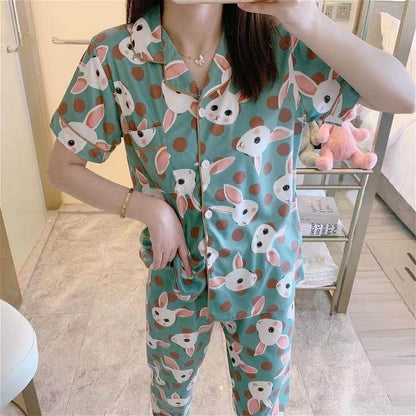 Long pants and cardigan home wear - Price Value Store