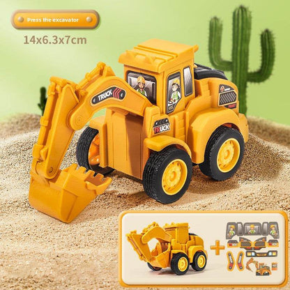 Toy car, excavator, inertial off-road vehicle - Price Value Store