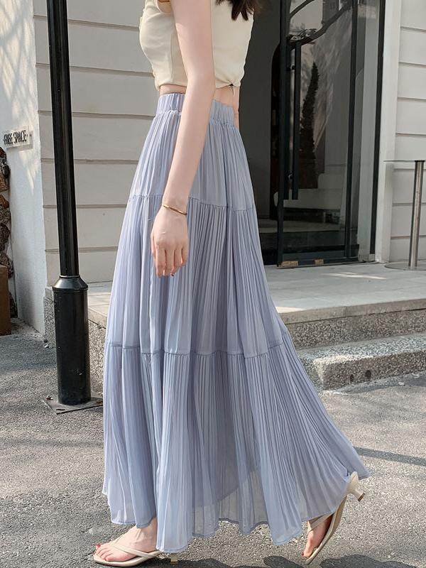 Long pleated skirt - Price Value Store