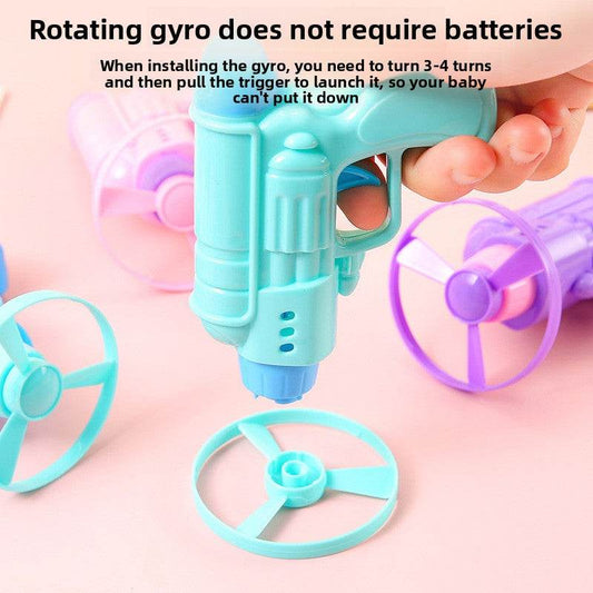 Children's Gyro Flying Saucer Gun Toy - Price Value Store