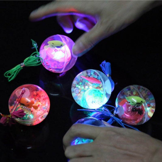 Crystal elastic ball transparent glittering toy - Price Value Store