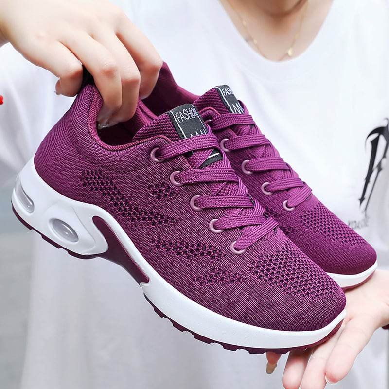 Air Cushion Running Shoes Breathable Soft Sole Sneakers for Women - Price Value Store