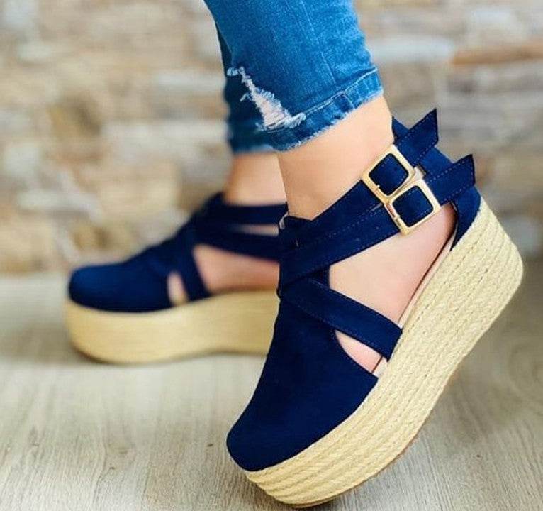 Thick-soled Baotou Platform Shoes - Price Value Store