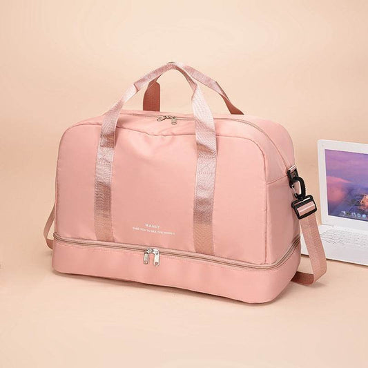 Large Waterproof Travel Tote ? Unisex Carry-On Bag for Short Trips - Price Value Store