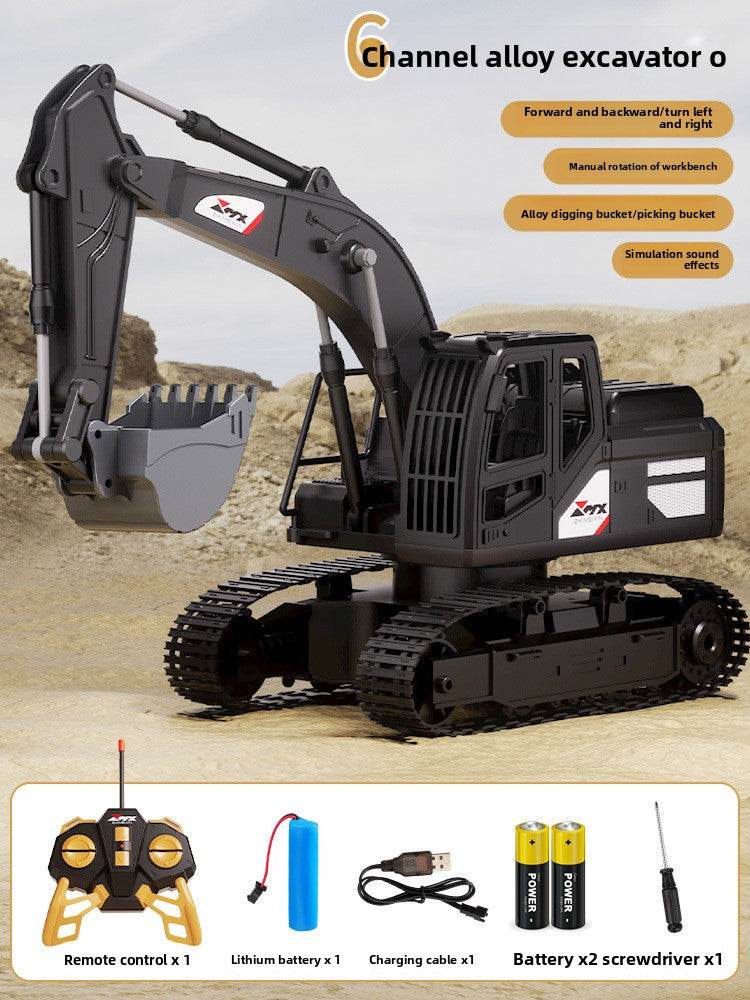 Children's oversized remote control excavator toys - Price Value Store