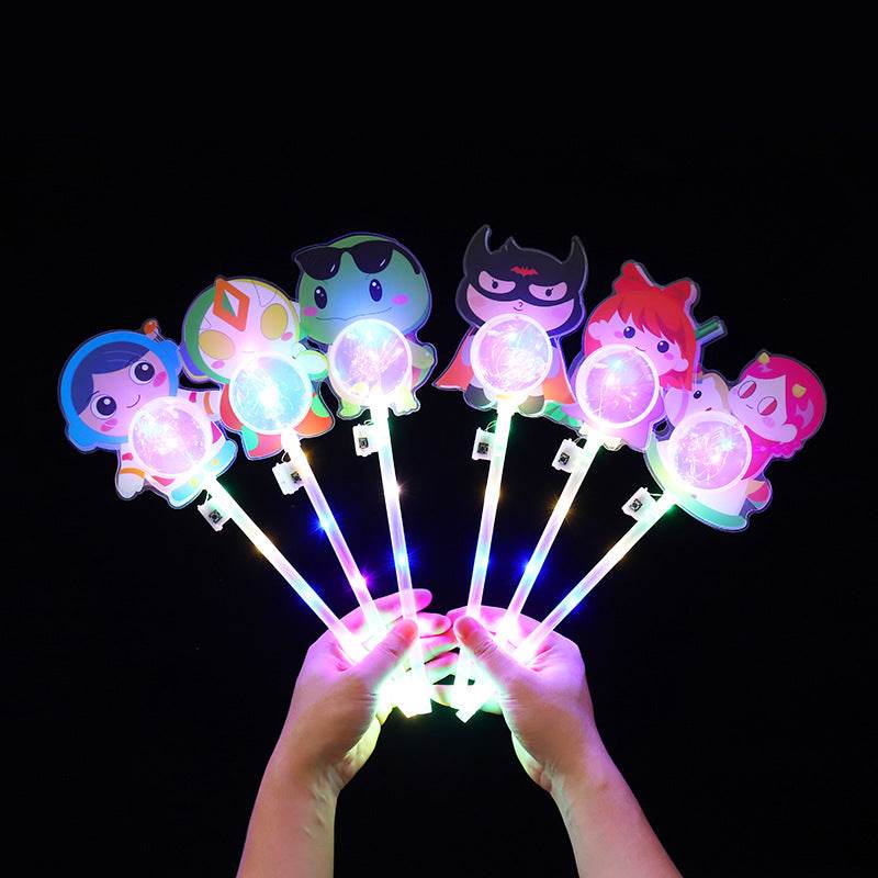 Children's LED Magic Glow Stick with Multiple Designs for Night Play - Price Value Store