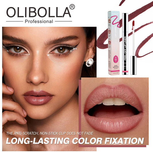 Tear lip liner waterproof lasting non-fading moisturizing doodle lip lipstick lip gloss lip glaze - Price Value Store