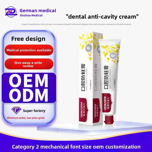 Customized Oral Anti-Cavity Paste Class Ii Medical Device for Adults and Kidsren to Prevent Dental Caries and Anti-Cavity Toothpaste Oem Oem - Price Value Store