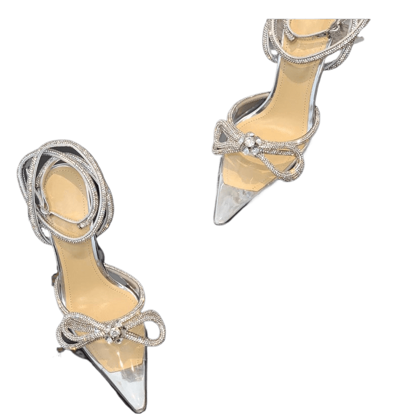 Baotou High Heel Pointed Toe Sandals - Price Value Store