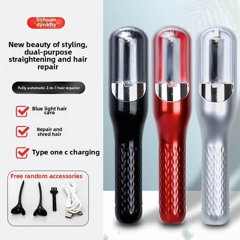 New version Rechargeable 2-in-1 Hair Trimmer Multi Function for Split Ends - Price Value Store