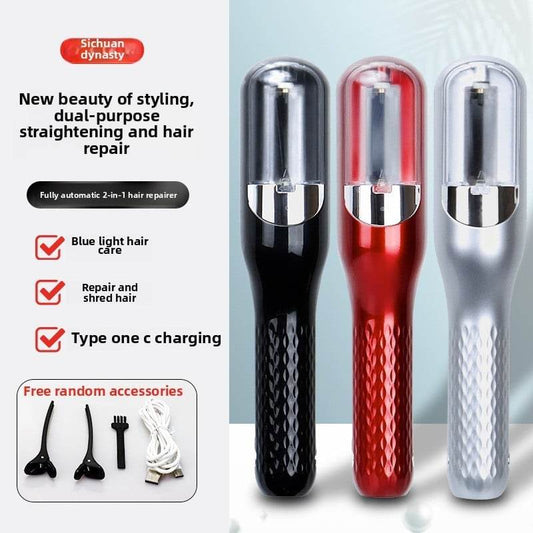New version Rechargeable 2-in-1 Hair Trimmer Multi Function for Split Ends - Price Value Store