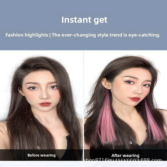 Colorful one-piece wig pieces - Price Value Store
