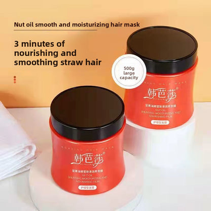 Deeply moisturizing and repairing frizzy hair mask