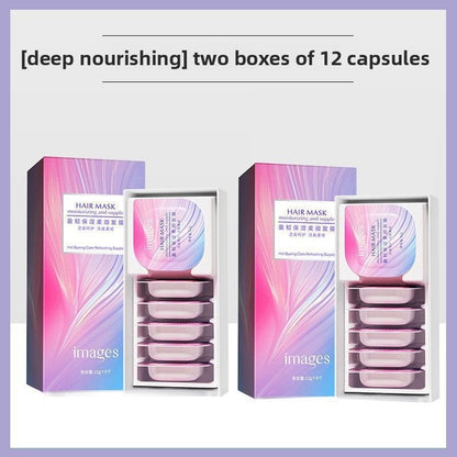 Hair mask helps restore dry and frizzy hair