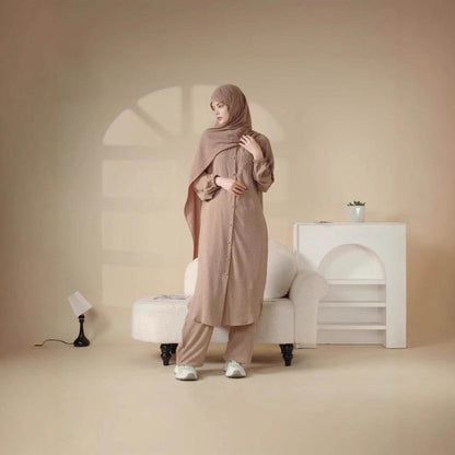 Slim and Elegant Robe Dress - Price Value Store