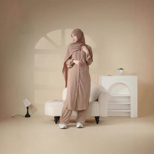 Slim and Elegant Robe Dress - Price Value Store