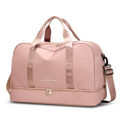 Large Waterproof Travel Tote ? Unisex Carry-On Bag for Short Trips - Price Value Store