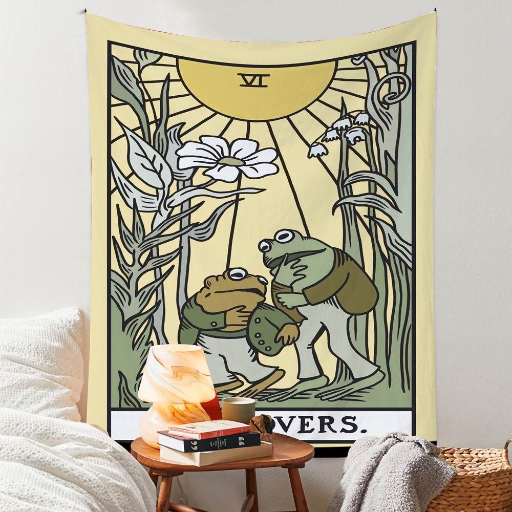 Cross-border exclusive for ins Nordic style hanging cloth custom bedside layout background cloth wall cloth bedroom living room tapestry custom - Price Value Store