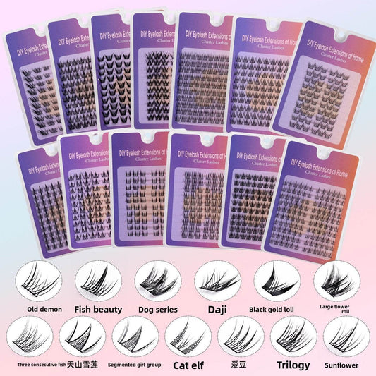 Natural Black Stem False Eyelashes - Price Value Store