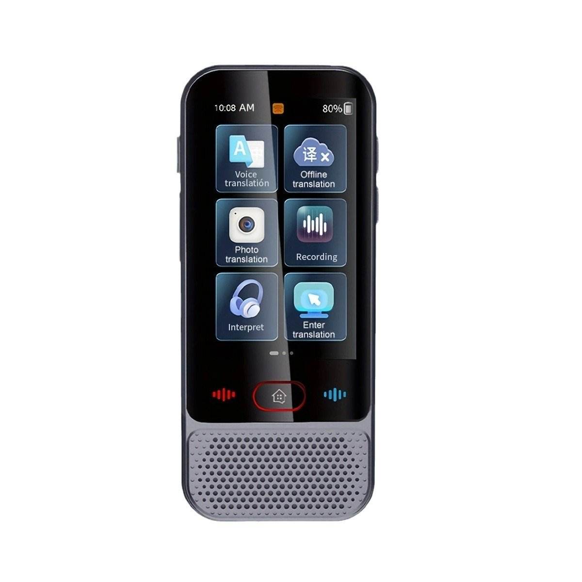 Translator cross-border version with bluetooth function multi-language voice precision offline conference travel abroad translator - Price Value Store