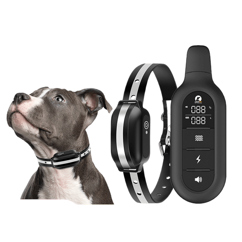 Pet training remote control dog trainer collar electric shock waterproof dog trainer bark stopper training supplies - Price Value Store