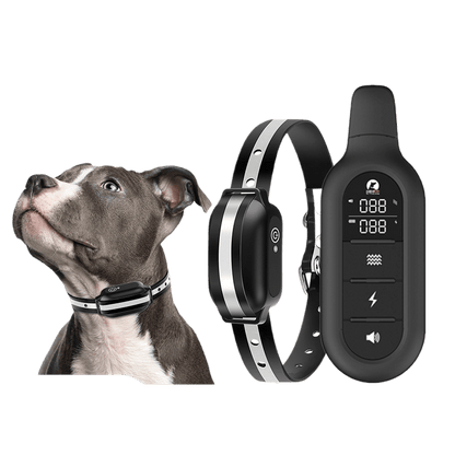 Pet training remote control dog trainer collar electric shock waterproof dog trainer bark stopper training supplies - Price Value Store