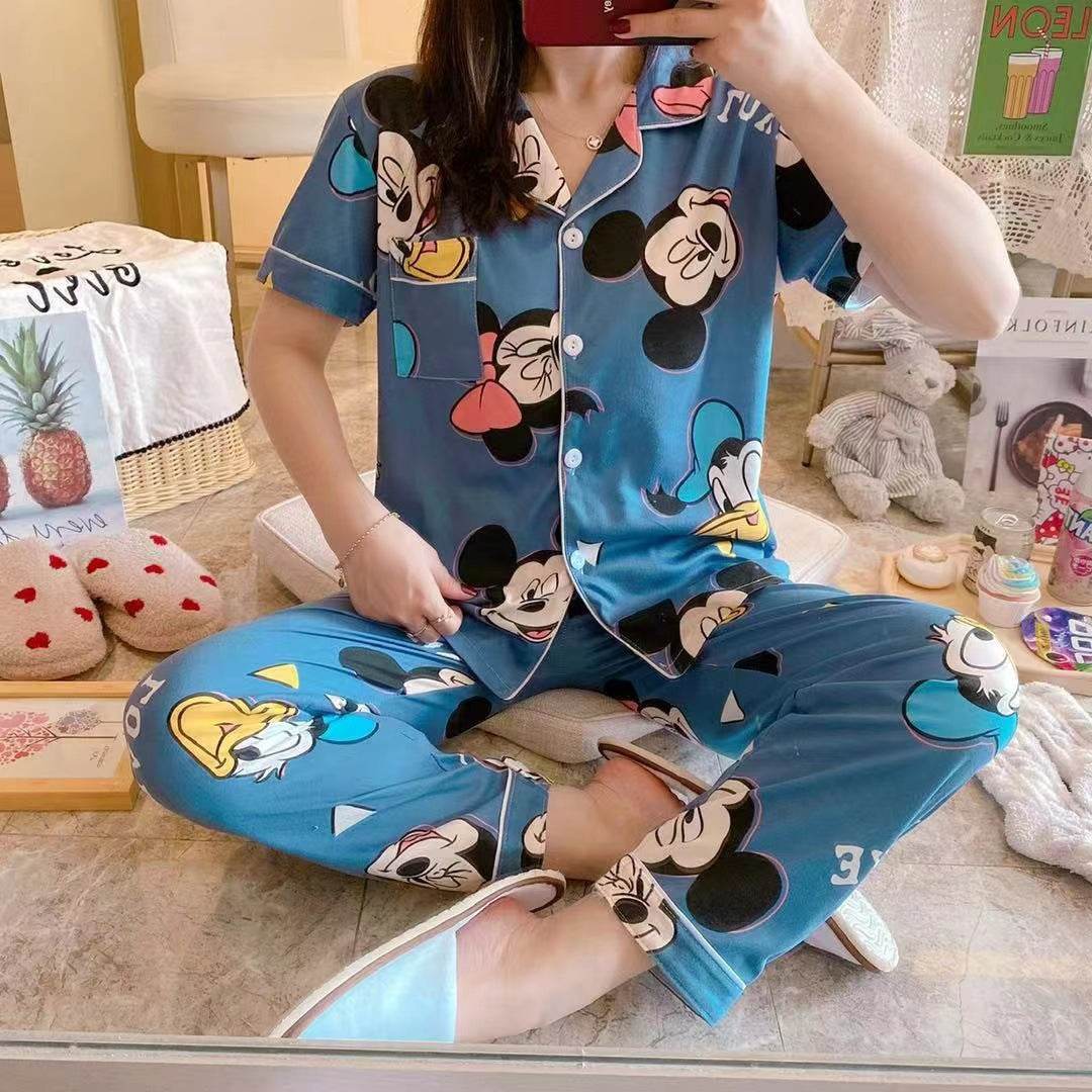 Long pants and cardigan home wear - Price Value Store