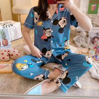 Long pants and cardigan home wear - Price Value Store