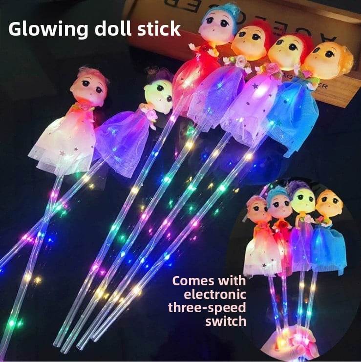 Children's LED Magic Glow Stick with Multiple Designs for Night Play - Price Value Store