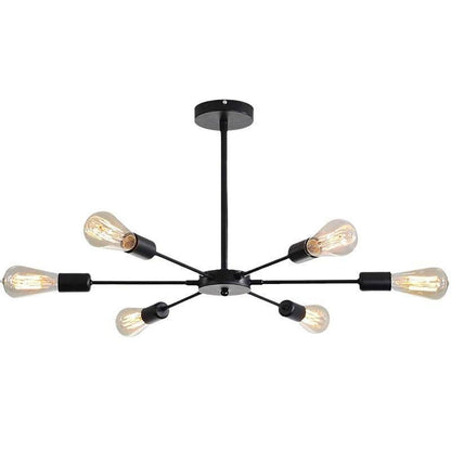 Cross-border Hot Sale Light Luxury Nordic Living Room Lamp Ceiling Lamp Modern Simple Atmospheric Bedroom Lighting Restaurant Art Lamps - Price Value Store