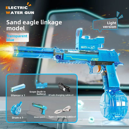 Electric Water Gun with LED Light - Price Value Store