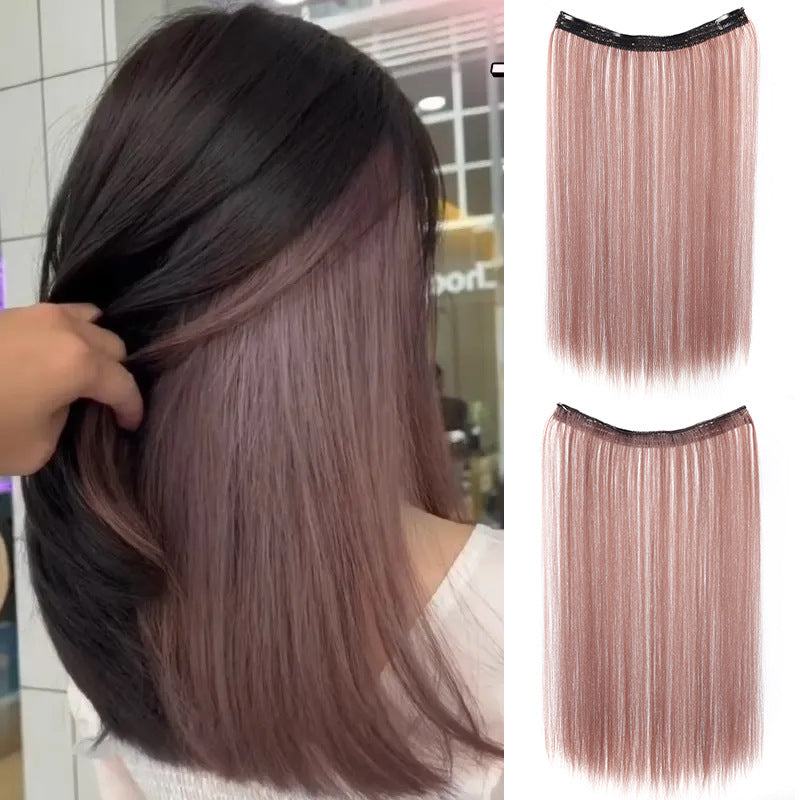 Colorful ear-hanging hair extensions